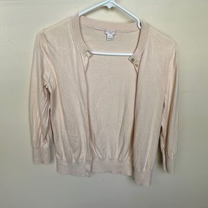 J. Crew sweater, cream.